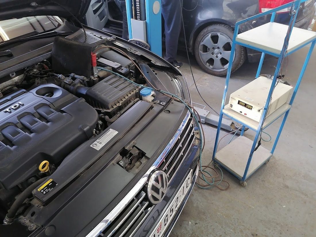 Dijagnostika na VW motoru